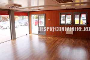 interior casa din containere